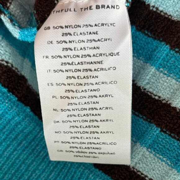 Faithfull The Brand Naja Ribbed Knit Mini Skirt - Size 4 - NWT - Picture 5 of 6